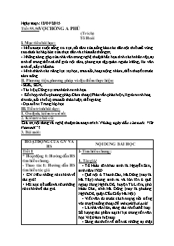 Giáo án Ngữ văn 12 tiết 55, 56: Vợ chồng A Phủ (Trích) Tô Hoài