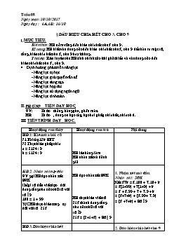 Giáo án Số học khối 6 - Tuần 8