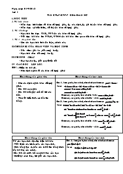 Giáo án Toán 11 (cả năm)