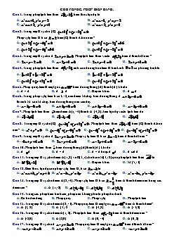 Giáo án Toán 11 - Chuyên đề: Phép biến hình