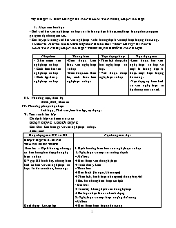 Giáo án Tự chọn Ngữ văn 12 - Học kì 1